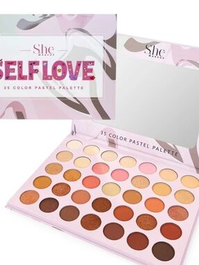 Self Love 35-Color Palette Read Description Includes Different Beauty Brushes